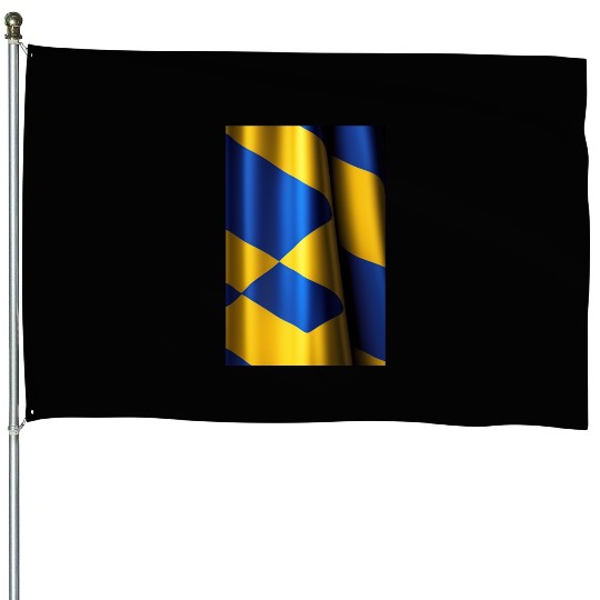 Ukrainian Blue and Yellow Flag: A Tale of National House Flags