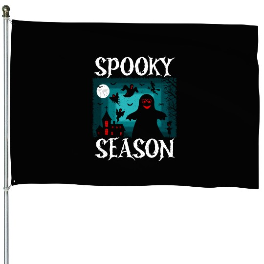 Spooky Season House Flags