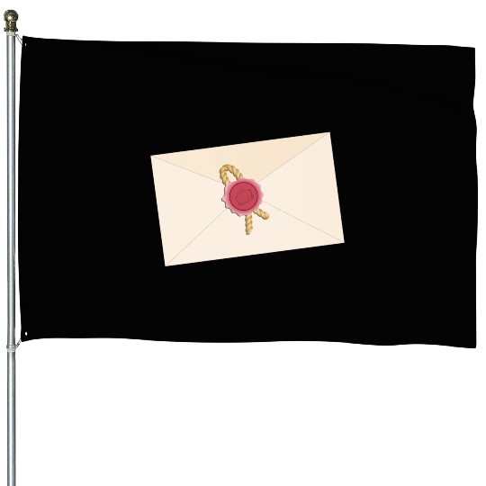 closed envelope with seal House Flags