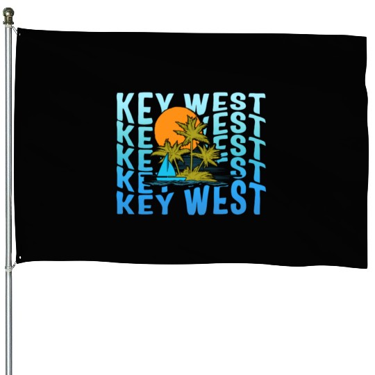 Sailing House Flags, Key West House Flags, Boating Owner,