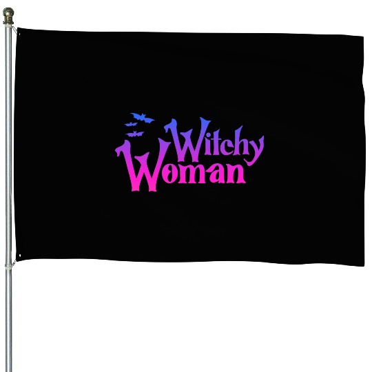Witchy Woman House Flags