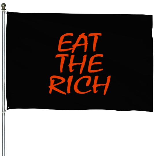 UAW Eat The Rich House Flags