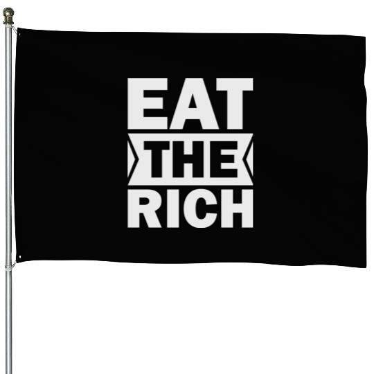 UAW President Eat The Rich House Flags