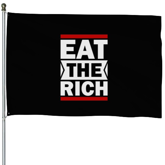 UAW Eat The Rich House Flags