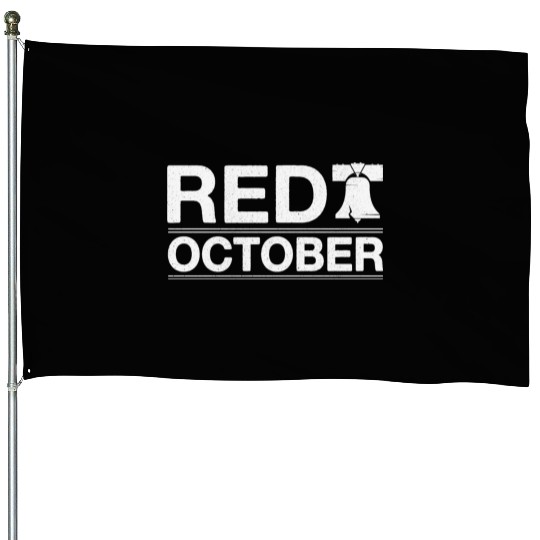 Philadelphia Red October Phillies House Flags
