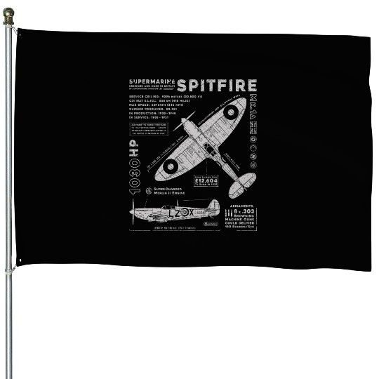 Supermarine Spitfire House Flags