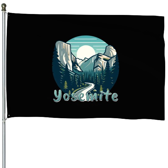 Yosemite National Park: The Beauty of Nature House Flags