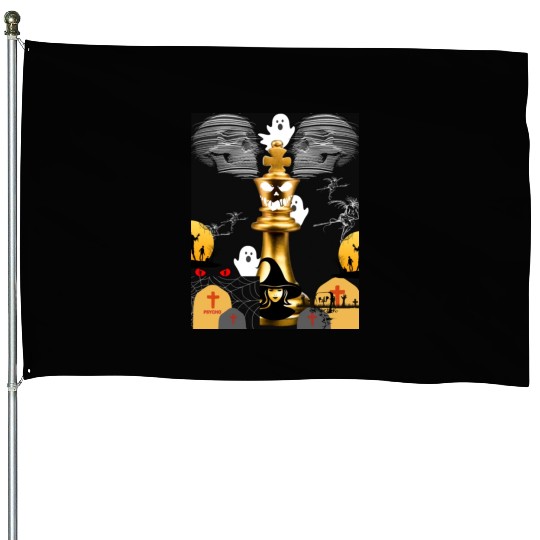 Paramount Fright Night House Flags