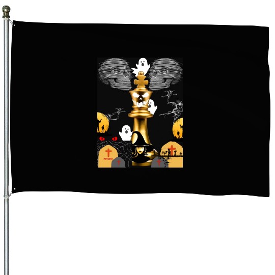 Paramount Fright Night House Flags