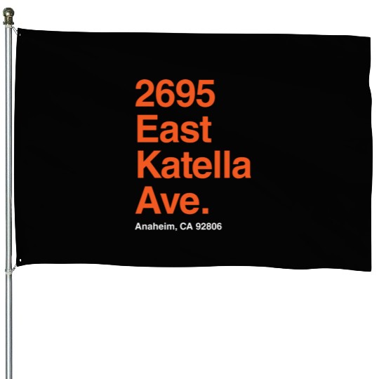 Anaheim Ducks Hockey Arena House Flags