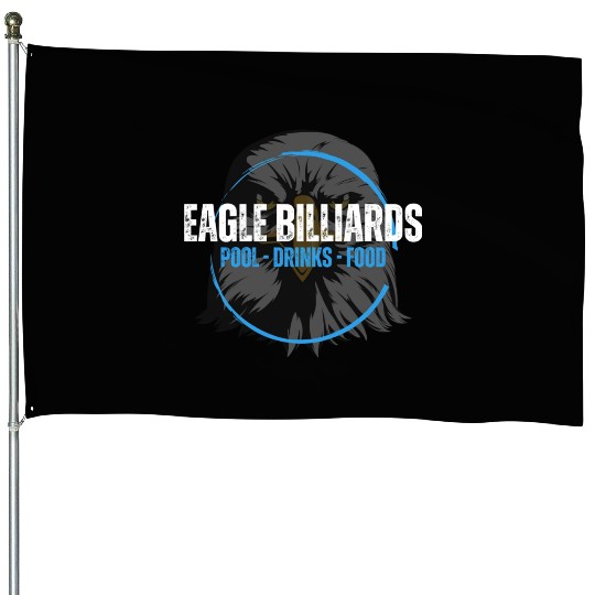 Eagle Billiards Branded Clothing House Flags