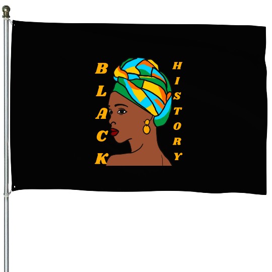 BLACK HISTORY House Flags