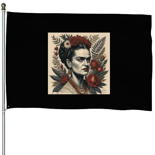 frida khalos Mug,Frida Khalo flower mug House Flags