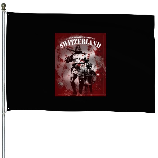 Switzerland House Flags - Wilhelm Tell - print yourself