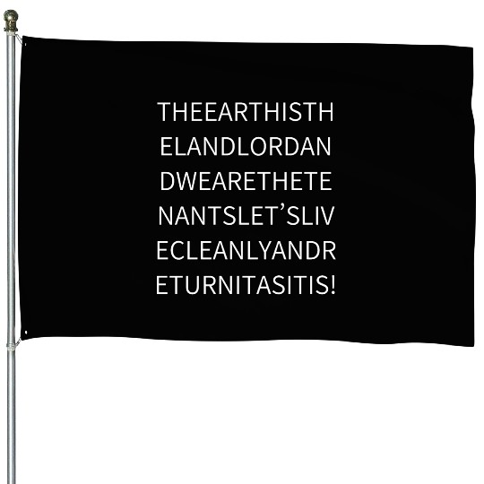 Earth House Flags