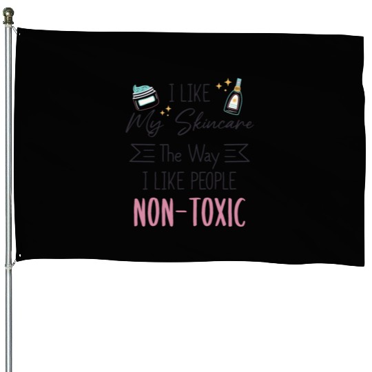 Esthetician Skincare Beauty Dermantologist Skin House Flags