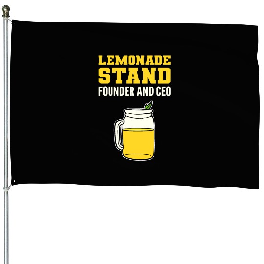 Founder CEO Business Owner Gift House Flags