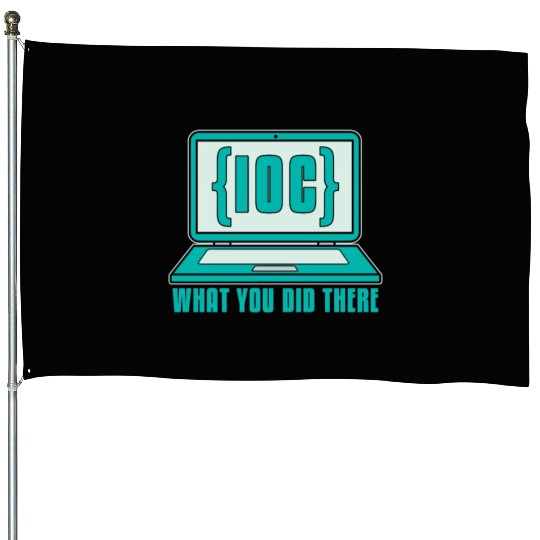 Cybersecurity IOC What You Did Computer Science House Flags