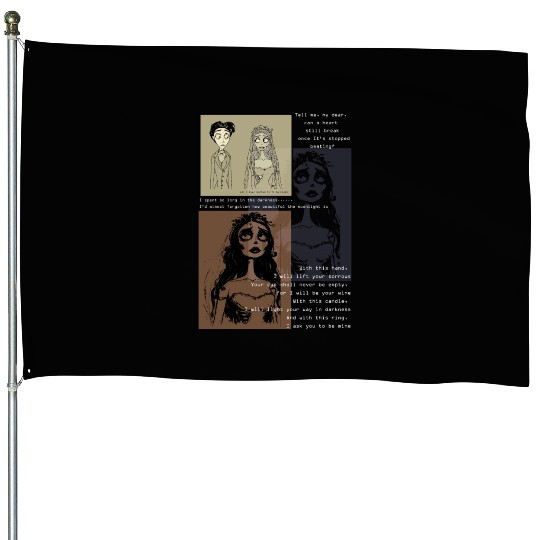 corpse bride House Flags