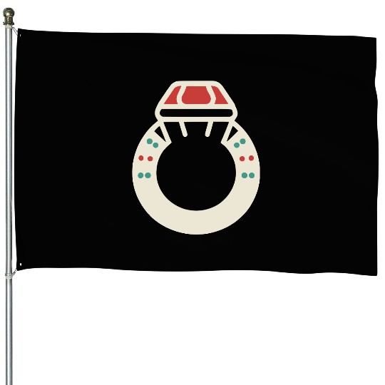 Ring Vector 3 Colors House Flags