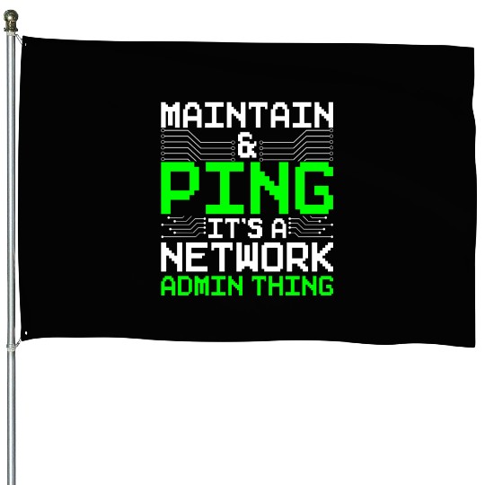 Network Admin Programmer House Flags