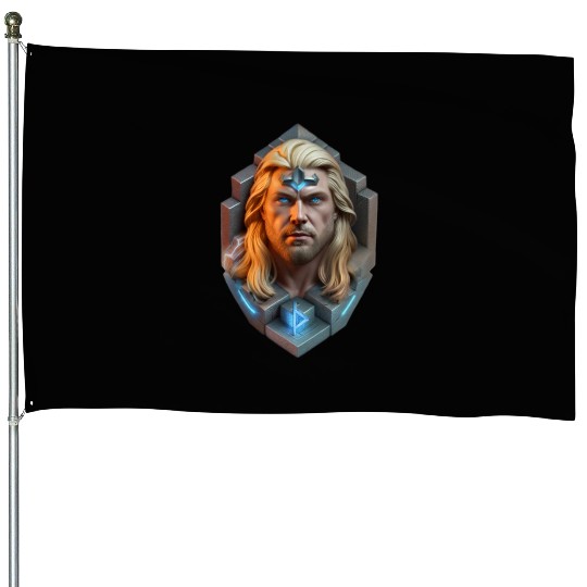 Thursday | Day of Thor House Flags