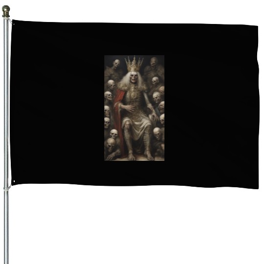 Undead Emperor Vampire demon devil alien zombie 2 House Flags