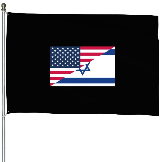 Israel USA flag flags House Flags