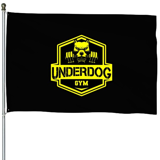 Pitbull - Underdog GYM House Flags