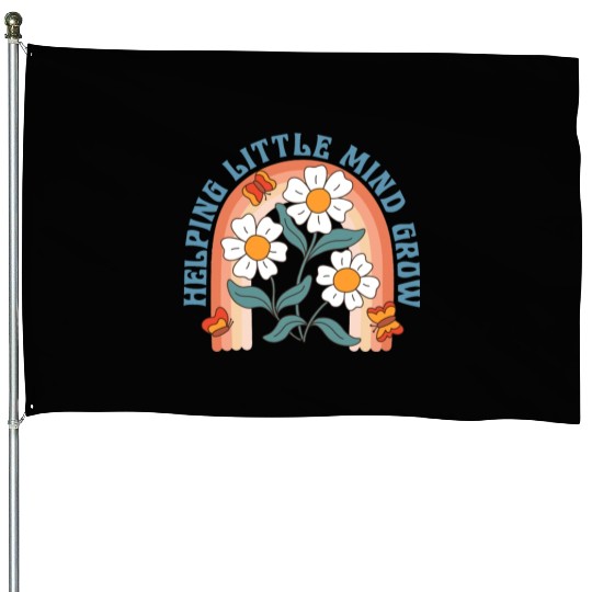 Teacher Assistant House Flags