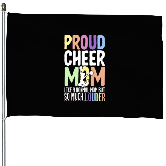 Cheerleading Cheerleader House Flags