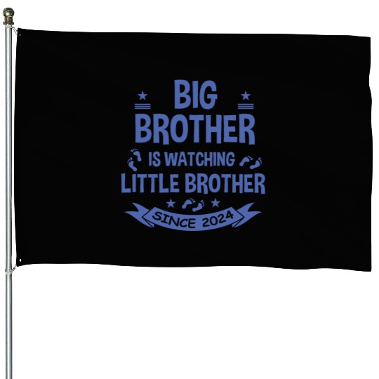 Big Brother Watching Little Brother 2024 Baby House Flags