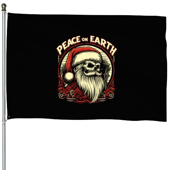 Peace on Earth House Flags