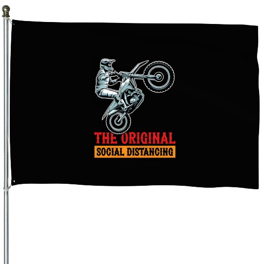 motorcycle House Flags