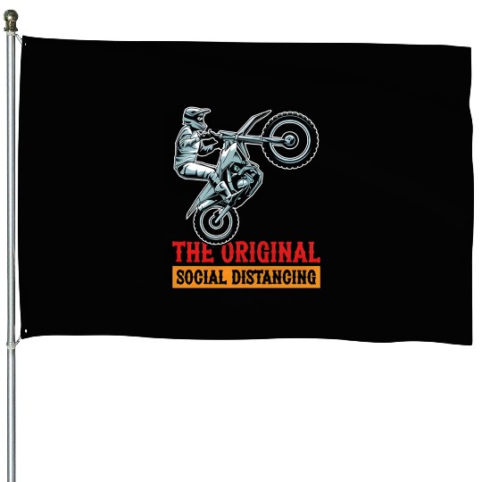 motorcycle House Flags