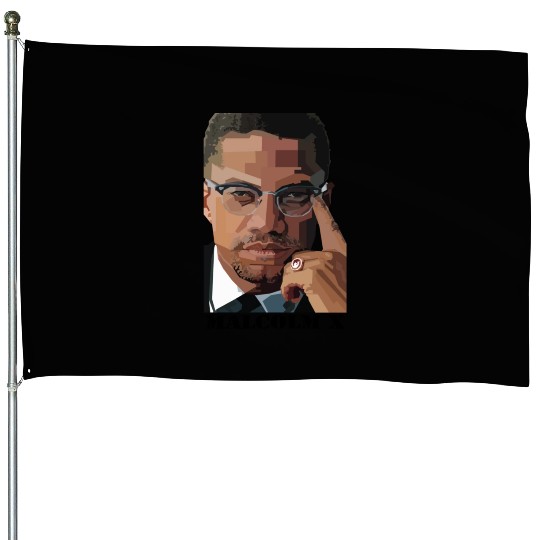Malcolm X House Flags