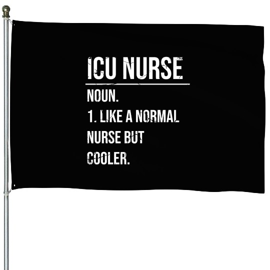 Registered Nurse RN Medical Hospital Healthcare House Flags