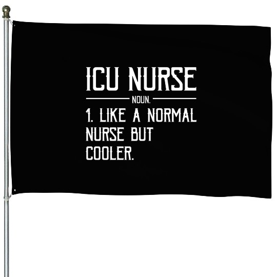Registered Nurse RN Medical Hospital Healthcare House Flags