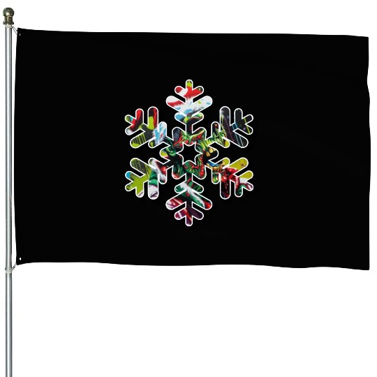Zombie snow House Flags