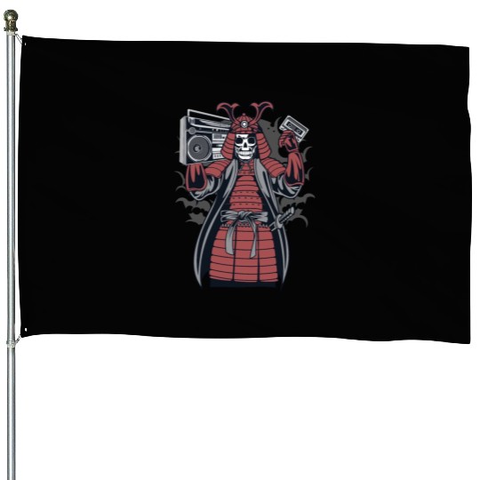 Samurai Music House Flags