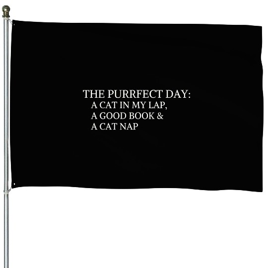 The Purrfect : Cat in My Lap Book Catnap The Purrf House Flags