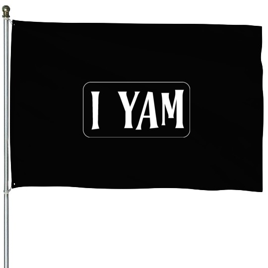 She's My Sweet Potato I Yam Thanksgiving Matching House Flags