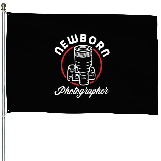 Photography Newborn Photographer Gift House Flags