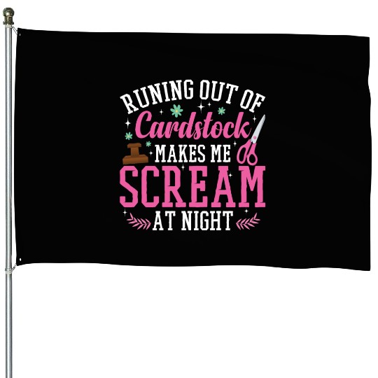 Cardmaker Scrapbooking Cardmaking Kits for Adults House Flags