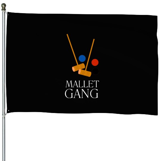 Lawn Game - Golf Croquet Player House Flags