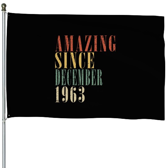 December 1963 Anniversary December 1963 December House Flags
