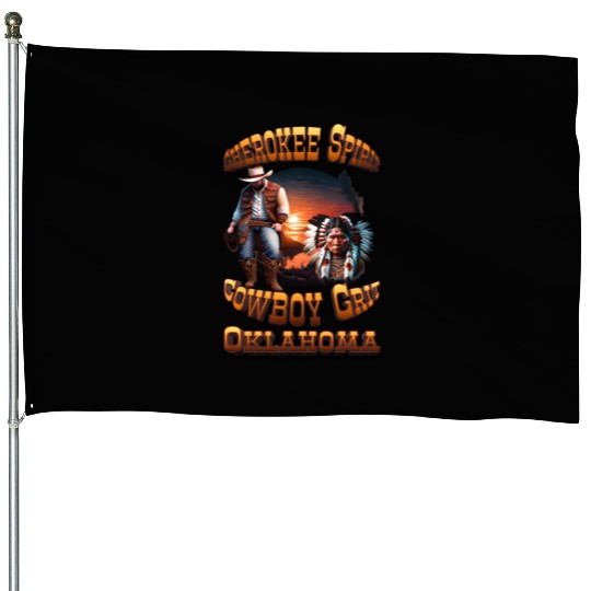 Cherokee Spirit, Cowboy Grit: Oklahoma House Flags