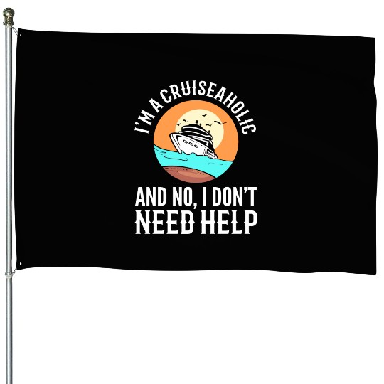 Cruise Ship Life Tourist House Flags