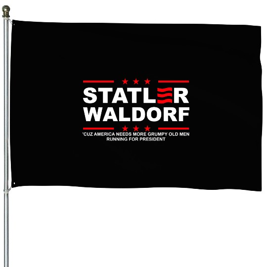 Statler and Waldorf House Flags