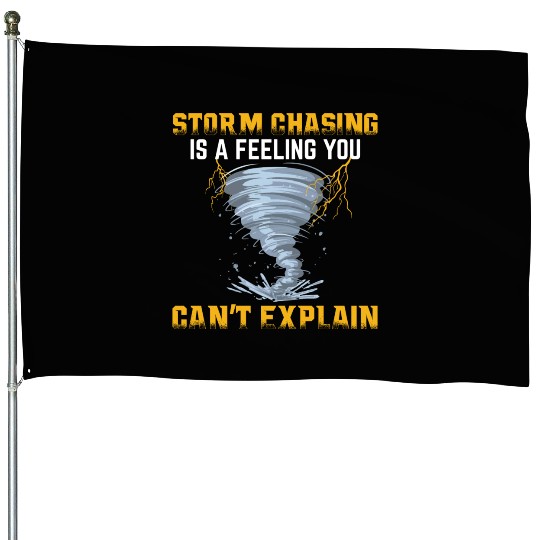 Storm Chaser Father's Day | Meteorologist Storms House Flags